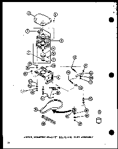 Section 7 Diagram and Parts List for LWD773 P1110501W W Amana Washer