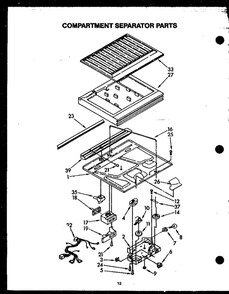Part Location Diagram of 303212 Whirlpool BUTTON KIT 3 1432 & 2274