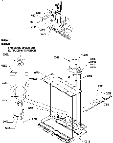Machine Compartment Diagram and Parts List for TX19V2E-P1315801WE  Amana Refrigerator