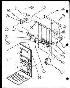 Diagram 4 Diagram and Parts List for CCU16 P1101901C Amana Furnace