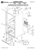Part Location Diagram of W10137641 Whirlpool USE & CARE GUIDE