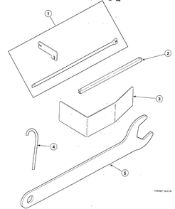 Tools Diagram and Parts List for SWFA71QN3050  Speed Queen Washer
