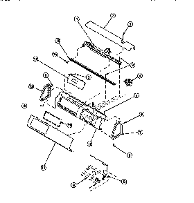 Graphic Panel, Control Mounting Plate And Controls Diagram and Parts List for LW8252W2 PLW8252W2B Amana Washer