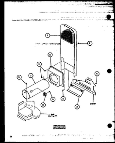 Section 3 Diagram and Parts List for LG2911 P7804804W W Amana Dryer