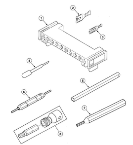 Tools Diagram and Parts List for SSEA17LJ  Speed Queen Dryer