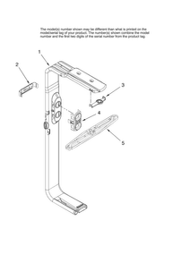 Upper Wash And Rinse Parts, Optional Parts Diagram and Parts List for MDB6701AWB0  Maytag Dishwasher
