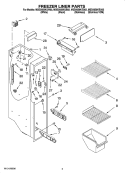 Part Location Diagram of WP2255720 Whirlpool Ice Maker Cover
