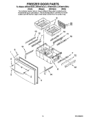 Part Location Diagram of WPW10138763 Whirlpool Handle, Door (Stainless)