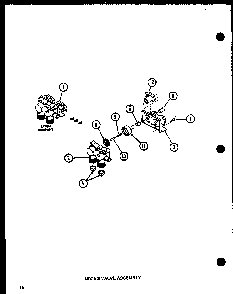 Section 10 Diagram and Parts List for LW3603L P1122406WL Amana Washer