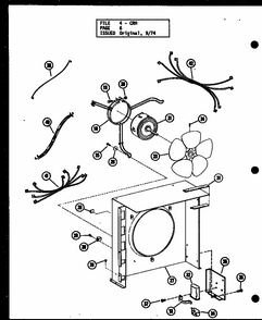 Part Location Diagram of B4721903 Maytag CAPACITOR STRAP