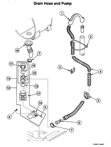 Part Location Diagram of 800310 Maytag Oneway Valve