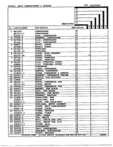 Wiring Diagram Diagram and Parts List for 641841  Admiral Refrigerator