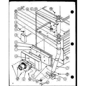 Diagram 2 Diagram and Parts List for GCI140A35C P9811216F Amana Furnace