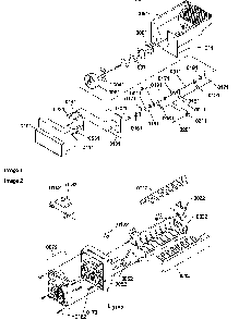 Ice Bucket Auger And Ice Maker Parts Diagram and Parts List for SRD27S2L-P1190329WL  Amana Refrigerator