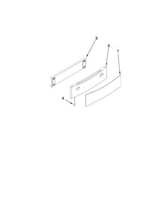 Drawer Parts Diagram and Parts List for JES9860CAS01  Jenn-Air Range