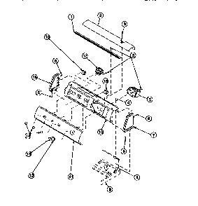 Graphic Panel, Control Mounting Plate And Controls Diagram and Parts List for LW8252W2 PLW8252W2B Amana Washer