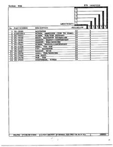 Tub Page 2 Diagram and Parts List for 6743A71  Norge Washer