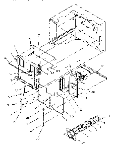 Section 11 Diagram and Parts List for TR21S4E-P1196104WE  Amana Refrigerator