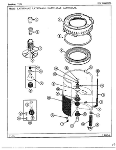 Part Location Diagram of 0A4298 Whirlpool WATER SEAL
