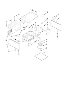 Part Location Diagram of W10278184 Whirlpool Lamp Assembly