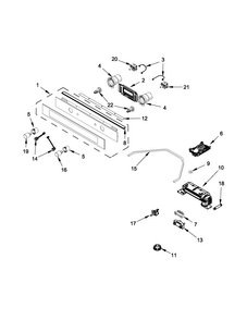 Part Location Diagram of W10519070 Whirlpool RING