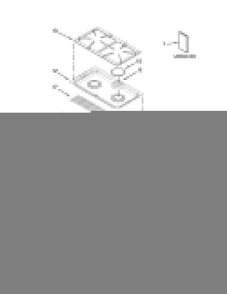 Cooktop Parts Diagram and Parts List for JDS9865BDP23  Jenn-Air Range
