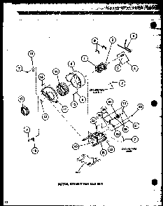 Section 11 Diagram and Parts List for LG2911 P7804804W W Amana Dryer