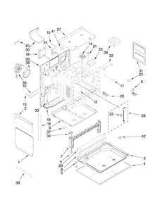 Part Location Diagram of 7002P474-60 Whirlpool INSULATION