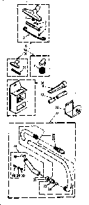 Attachment Parts Diagram and Parts List for 11640130  Kenmore Central Vacuum