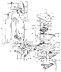Convertible Diagram and Parts List for U4725  Hoover Upright Vacuum