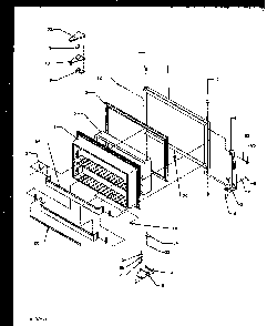 Section 11 Diagram and Parts List for TS18R2G-P1158311WG  Amana Refrigerator