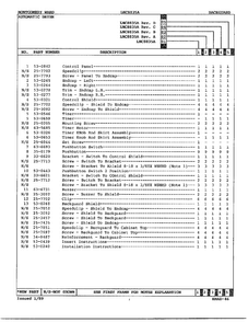 Gas Dryer Backguard Assembly Page 2 Diagram and Parts List for 8835A  Norge Dryer