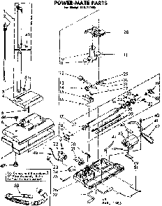 Powermate Parts Diagram and Parts List for 11621166  Kenmore Filters & Accessories