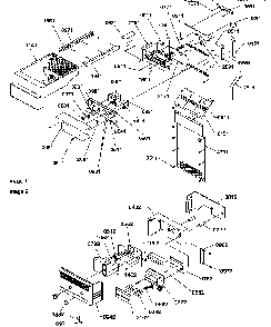 Ice Maker/control Assy Diagram and Parts List for SRD27TPSE-P1190313WE  Amana Refrigerator