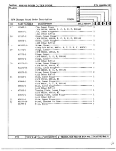 Fresh Food Outer Door Page 3 Diagram and Parts List for 24712  Maytag Refrigerator