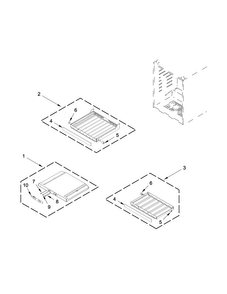 Shelf Parts Diagram and Parts List for JUW24FRARS00  Jenn-Air Wine and Beverage Cooler