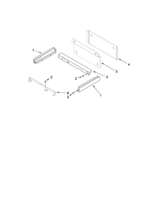 Microwave Compartment Parts Diagram and Parts List for JMW2327WS01  Jenn-Air Microwave