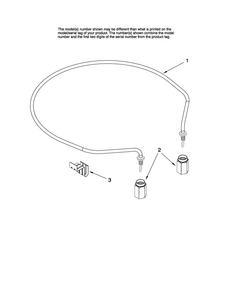 Heater Parts Diagram and Parts List for MDBH955AWS0  Maytag Dishwasher