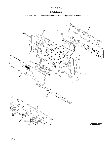 Backguard Diagram and Parts List for 79075343314  Kenmore Range