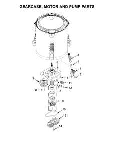 Part Location Diagram of WPW10550173 Whirlpool Shield