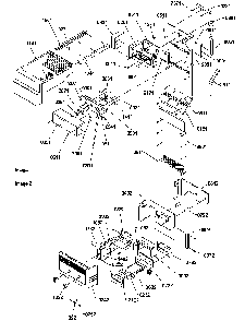 Ice Maker/control Assy Diagram and Parts List for GSGD21B-P1193905WW  Amana Refrigerator