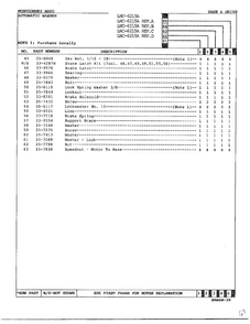 Base And Drive Page 3 Diagram and Parts List for 6215A REV D Norge Washer
