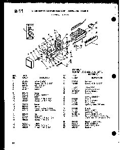 Section 5 Diagram and Parts List for ESBFC16B-P60235-16W  Amana Refrigerator