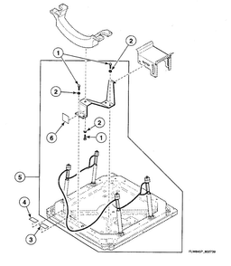 Shipping Assy Diagram and Parts List for SWFX71NN3000  Speed Queen Washer