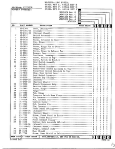 Exterior Page 2 Diagram and Parts List for 6532A REV C Norge Washer