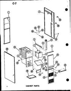 Part Location Diagram of D9651604 Whirlpool Base pan pntd