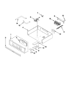 Control Panel And Internal Controls Diagram and Parts List for MEW5627DDS11  Maytag Wall Oven