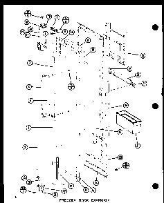 Part Location Diagram of A1031003 Whirlpool DISCONTINUED