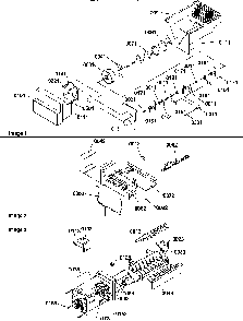 Ice Bucket Auger,ice Maker And Ice Maker Parts Diagram and Parts List for SXD322L-P1313901WL  Amana Refrigerator