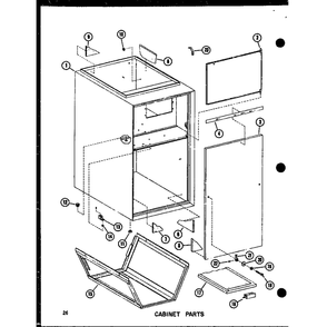 Part Location Diagram of A9016809 Whirlpool Insulation
